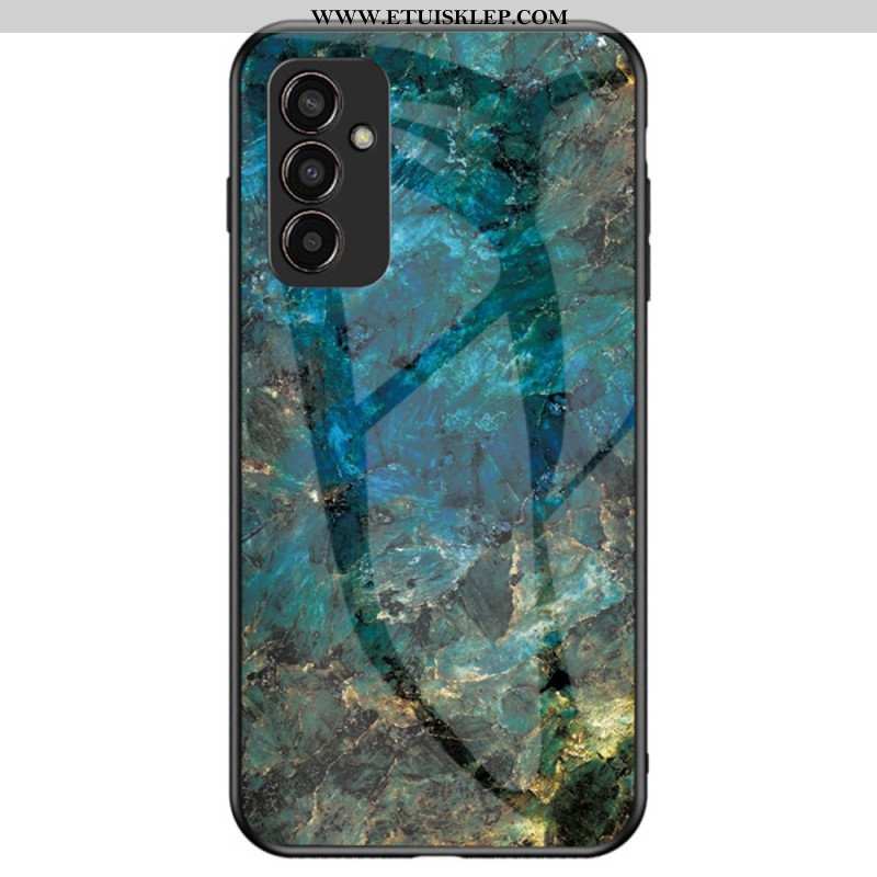 Etui do Samsung Galaxy M13 Marmurowe Szkło Hartowane